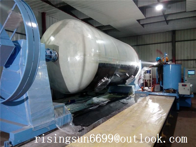 GRP/FRP Sand Filter Tank Winding Machine high quality
